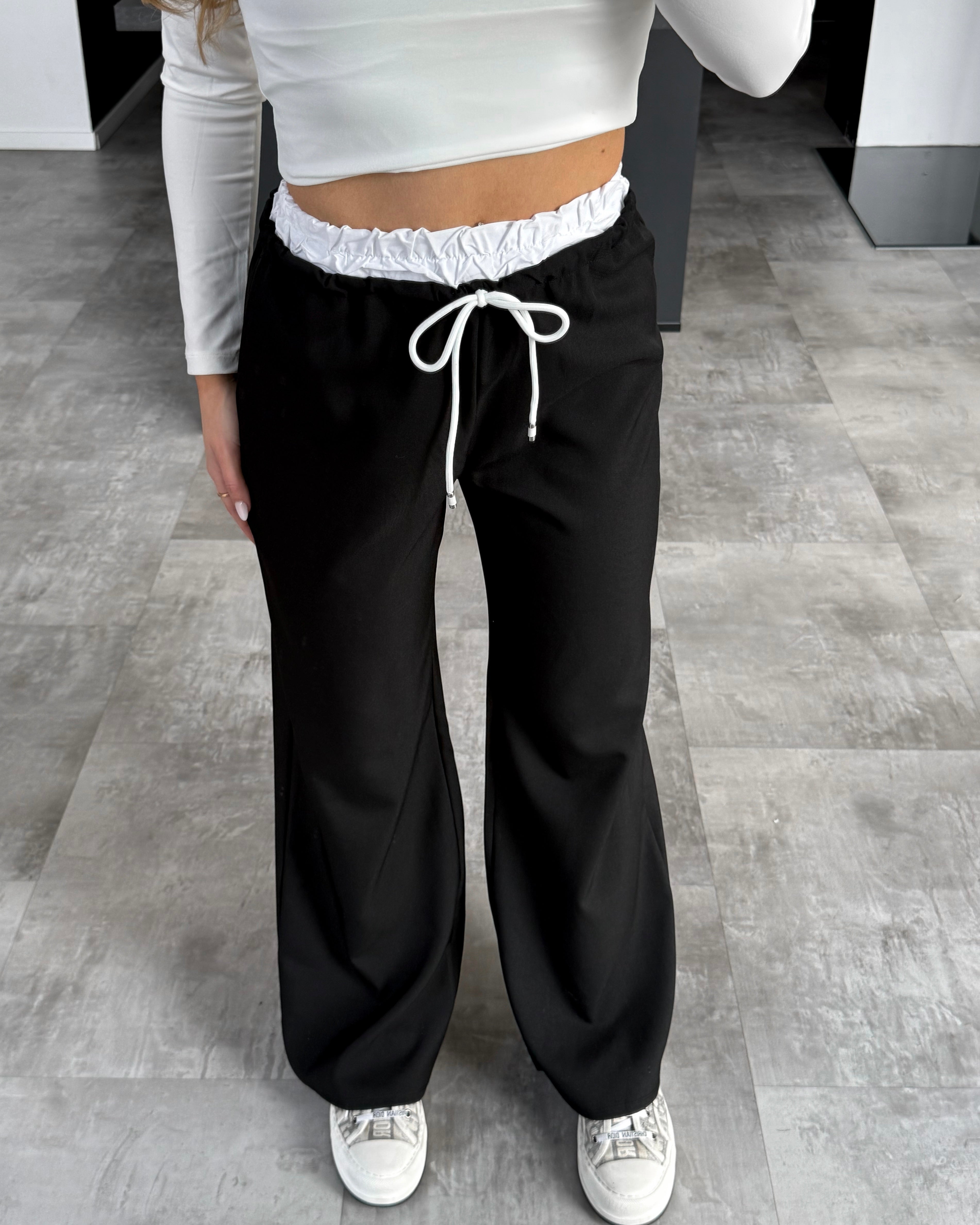 Stoffhose “Mara“ Schwarz