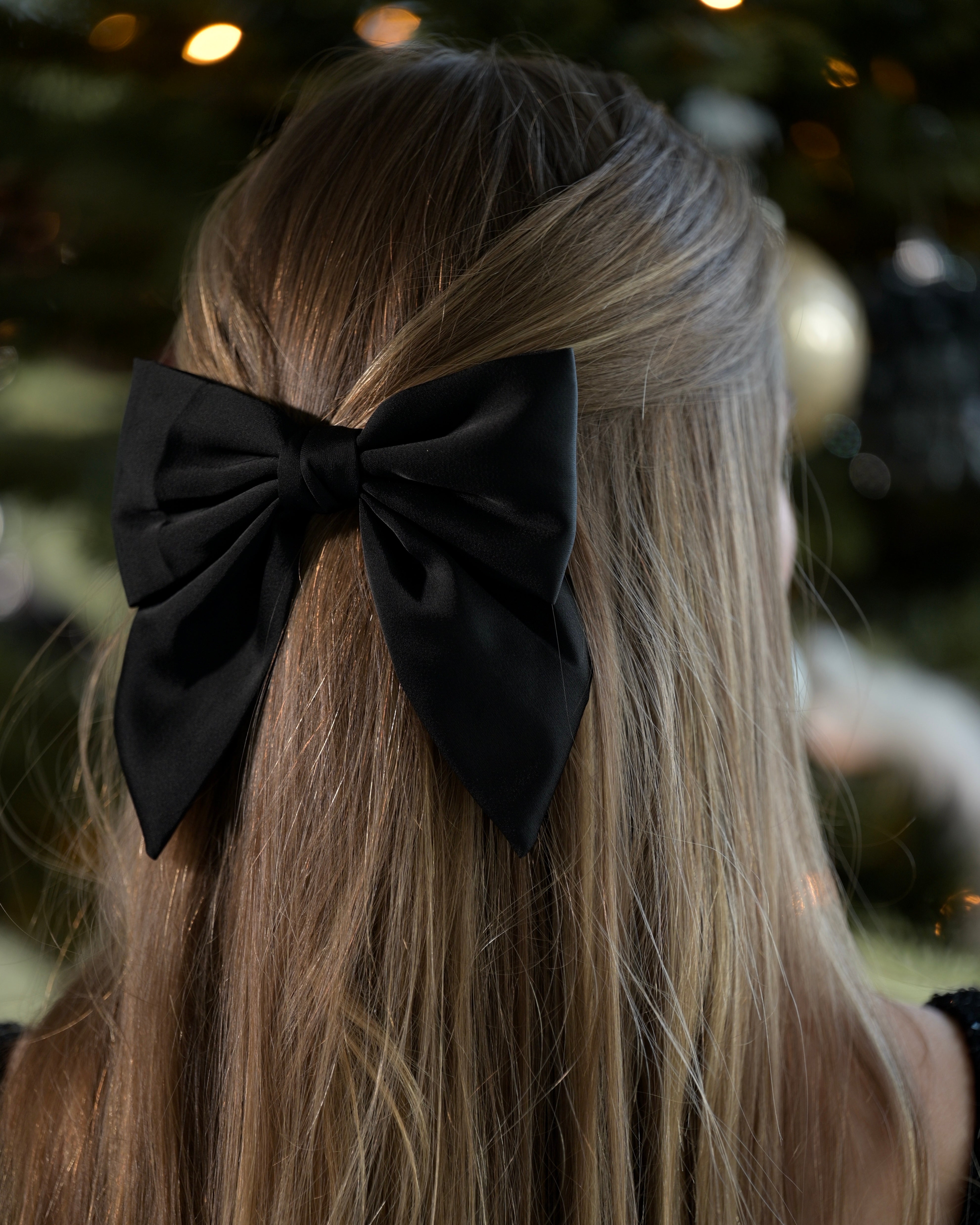 Haarschleife "Dawn" Schwarz