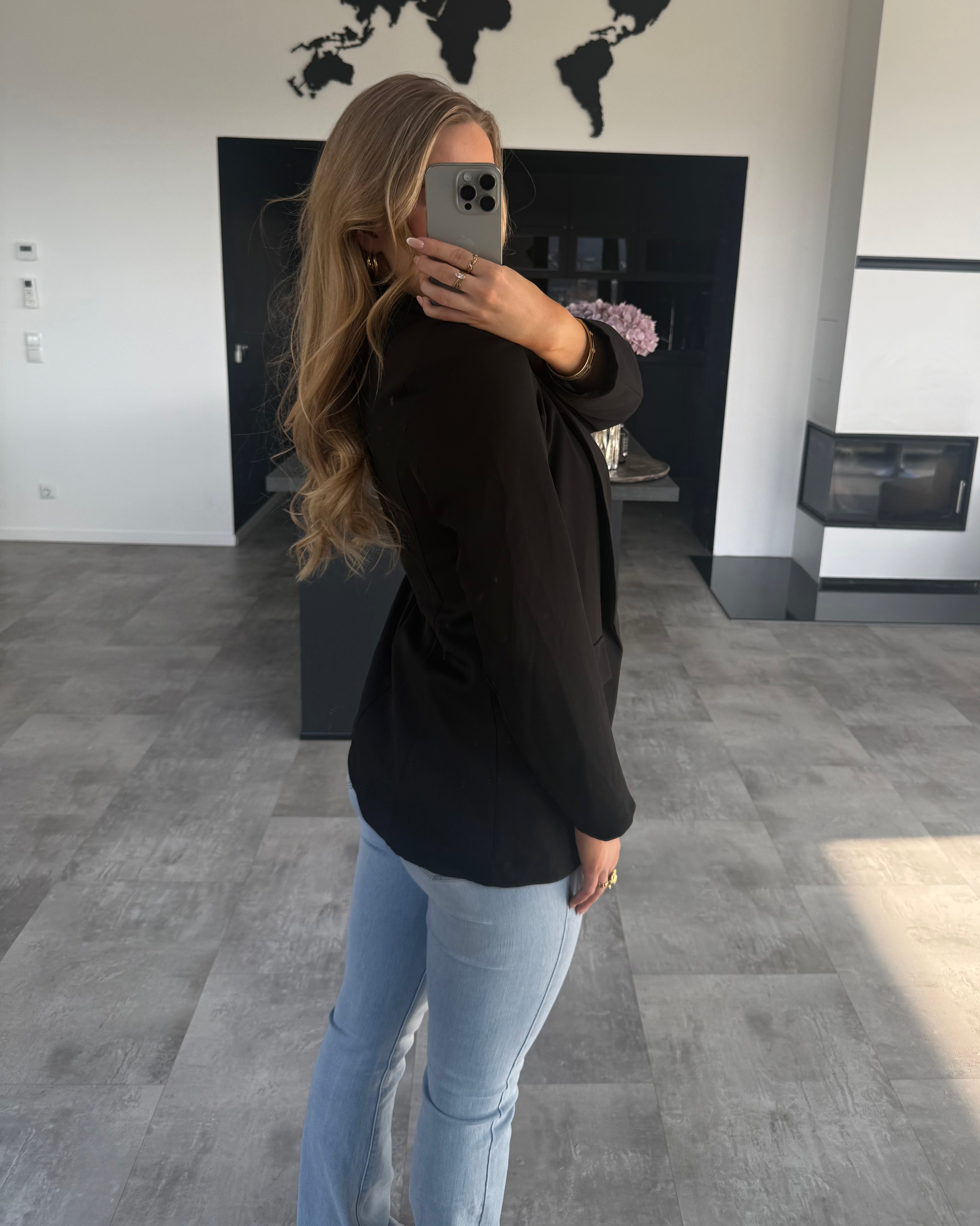 Blazer “Estella” Schwarz