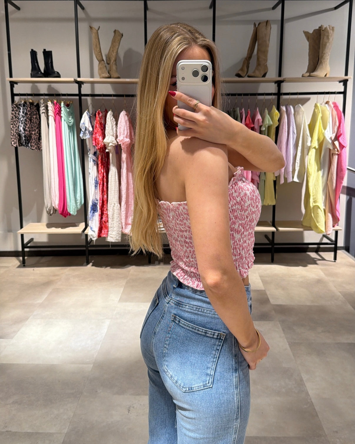 Bandeau Top "Bambi" Leo Rosa