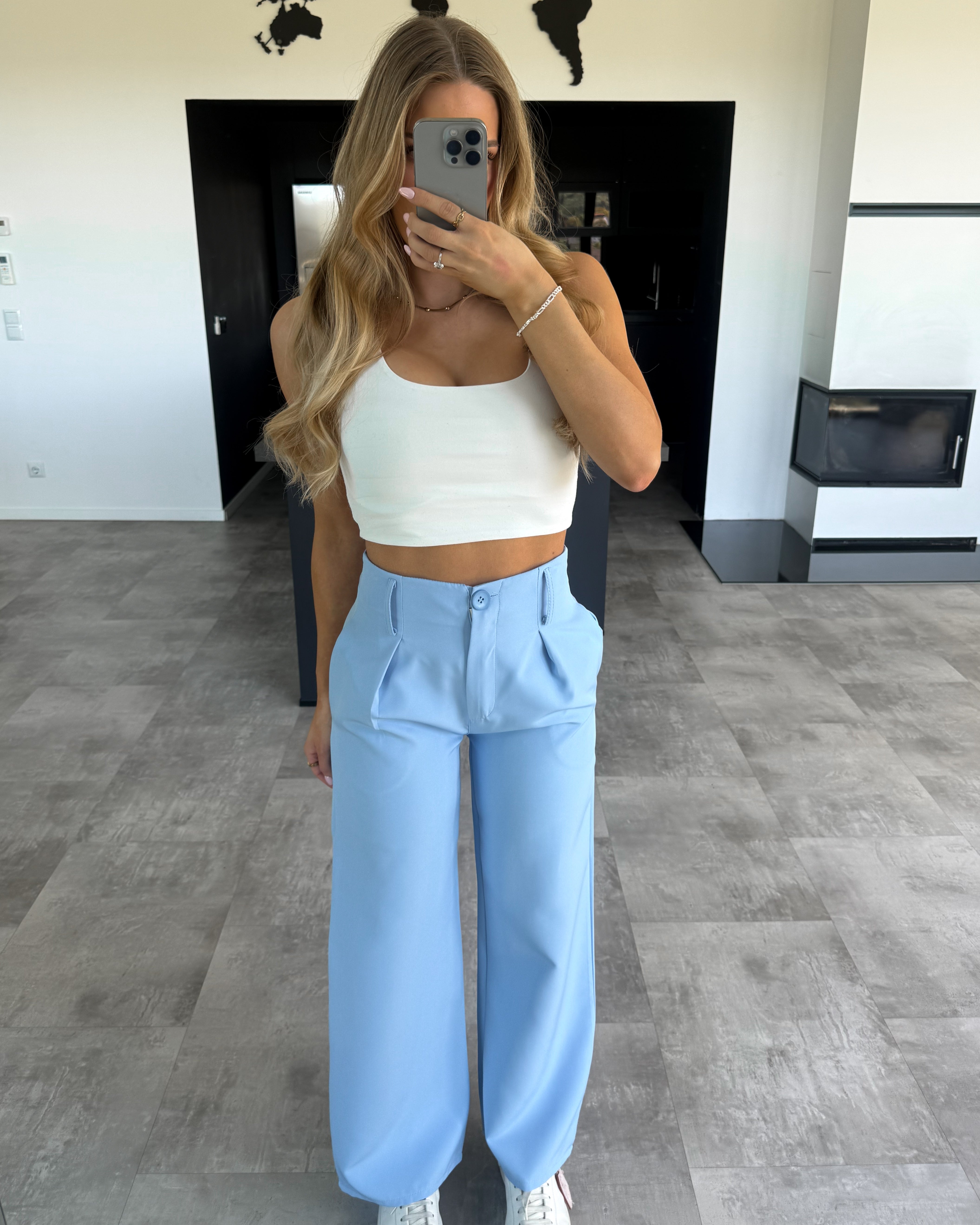 Anzugshose “Sara“ Hellblau