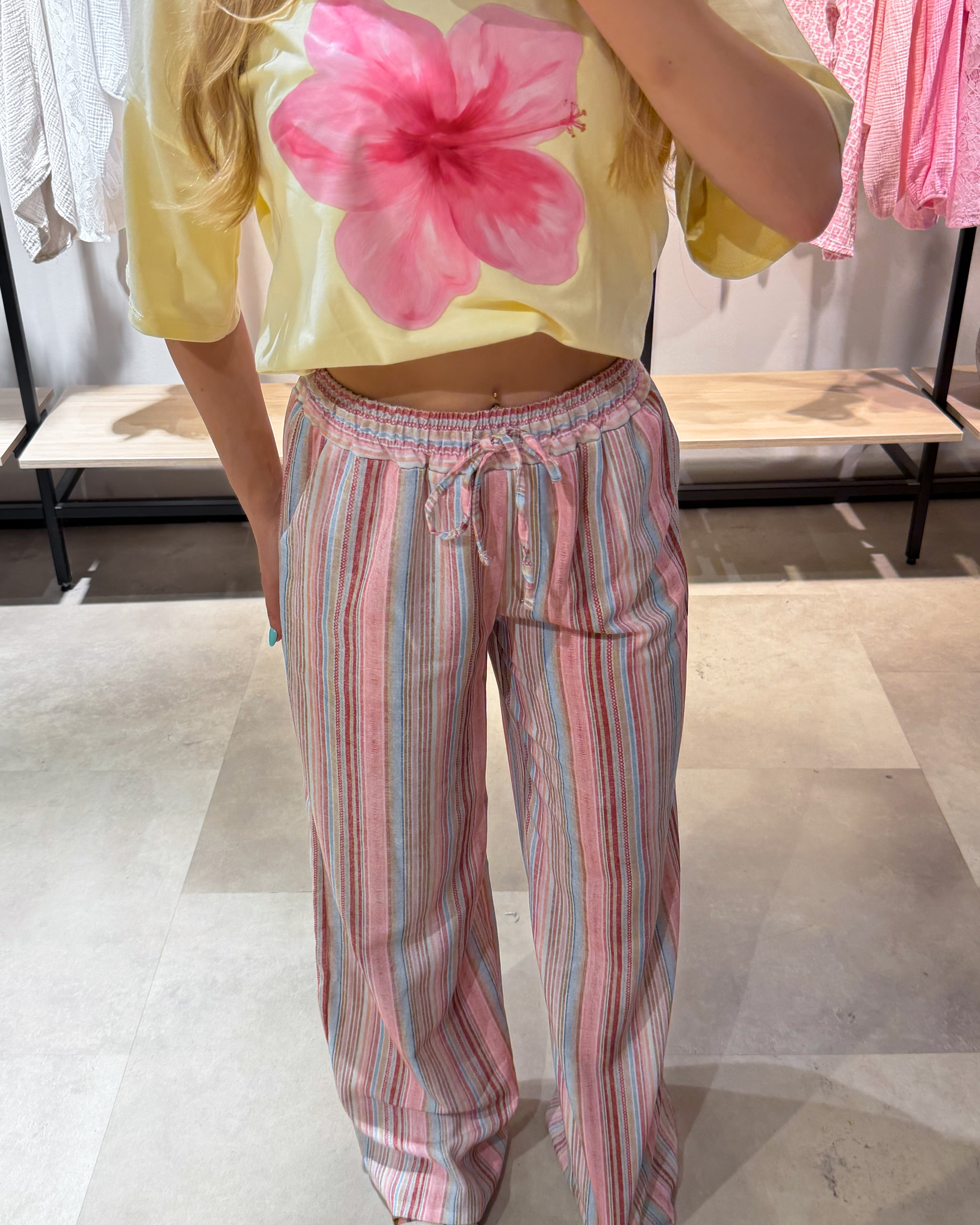 Streifenhose "Cala" Multicolor