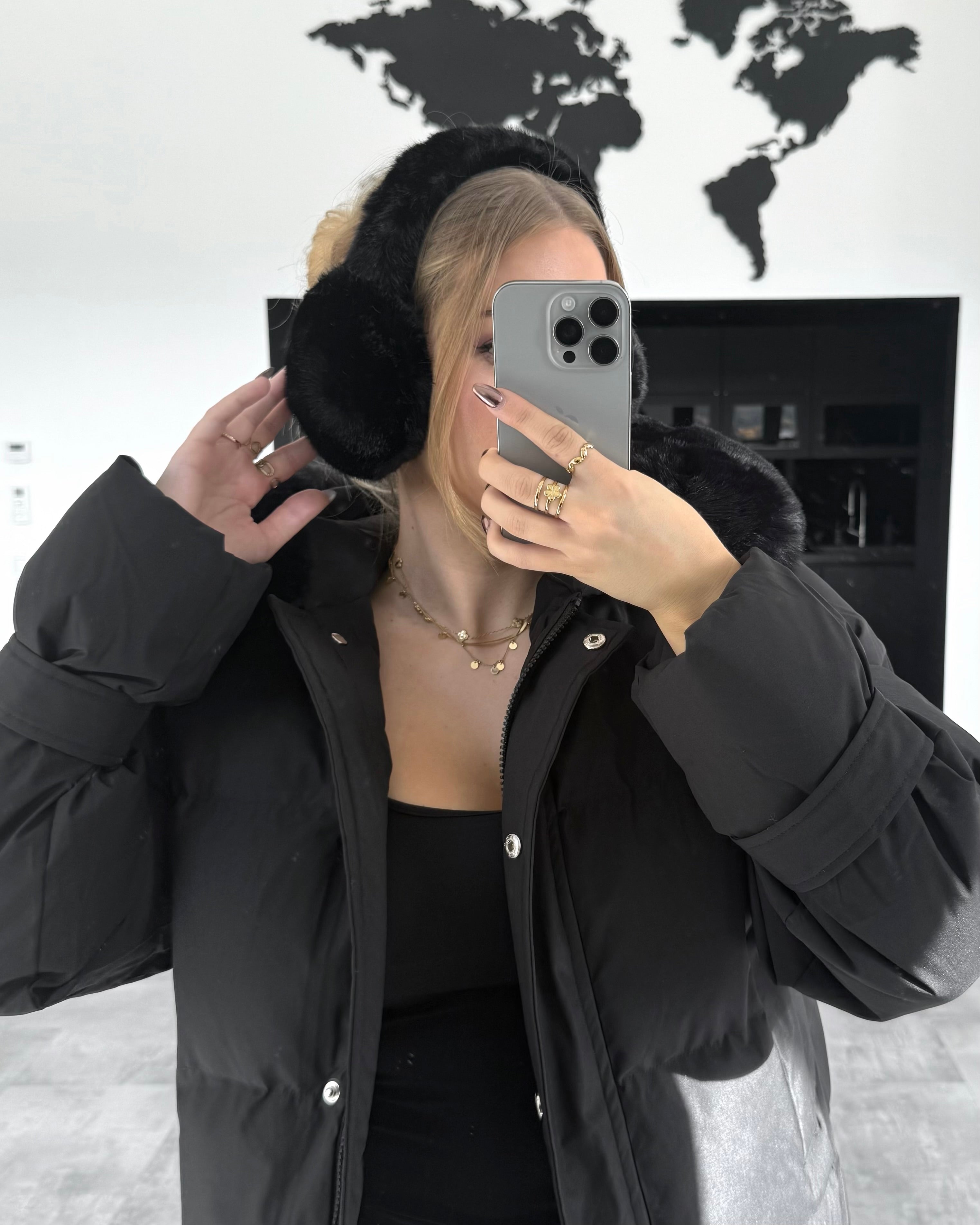 Ohrenschützer "Bailey" Schwarz