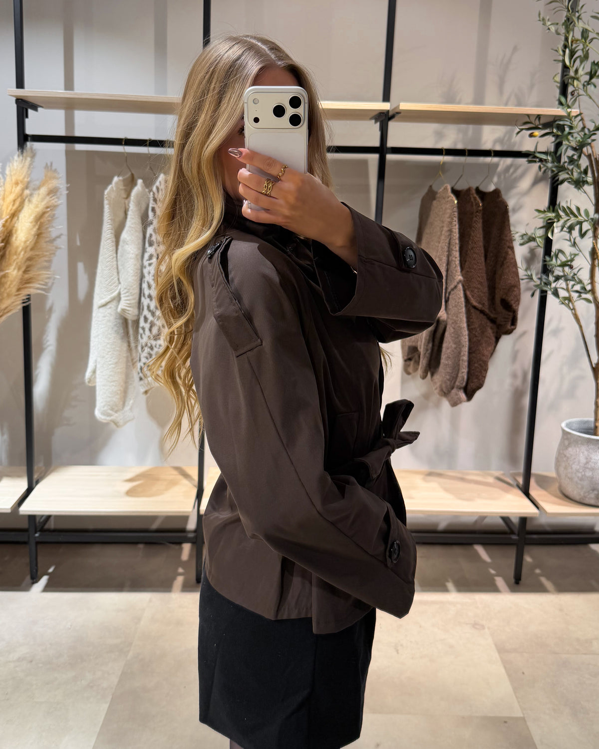 Trenchcoat “Kyla” Kurz