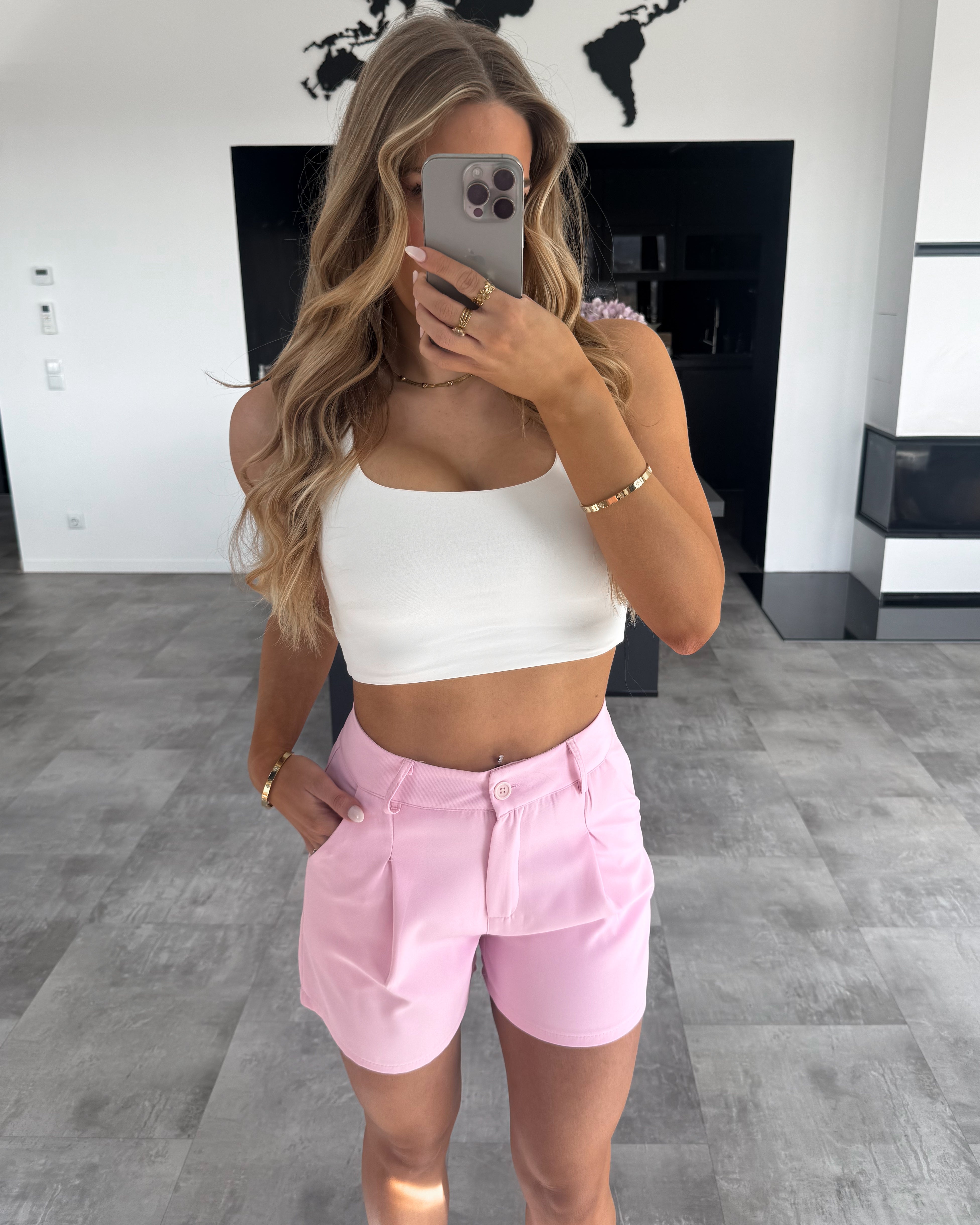 Shorts “Rina“ Rosa