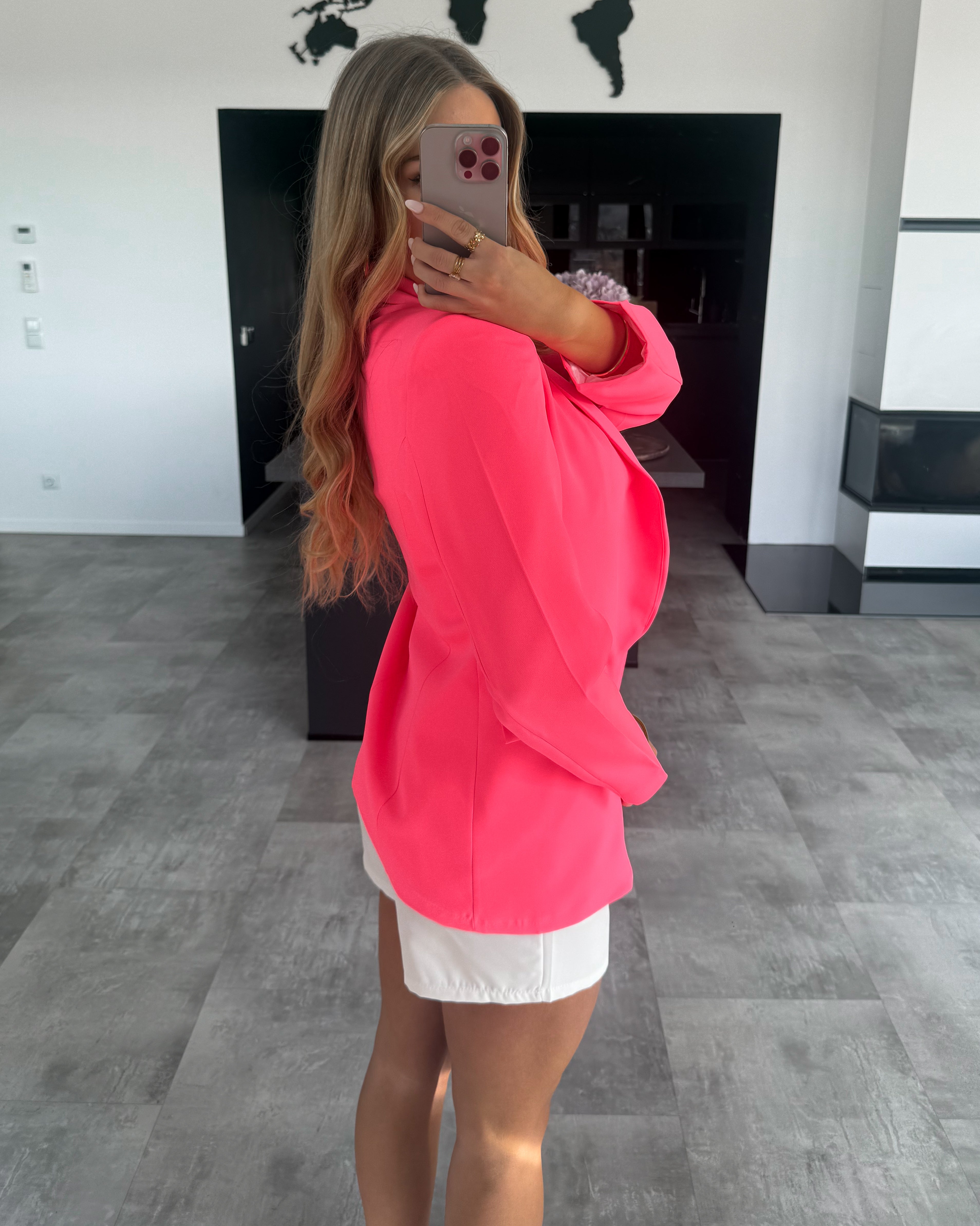Blazer “Estella” Neon Pink