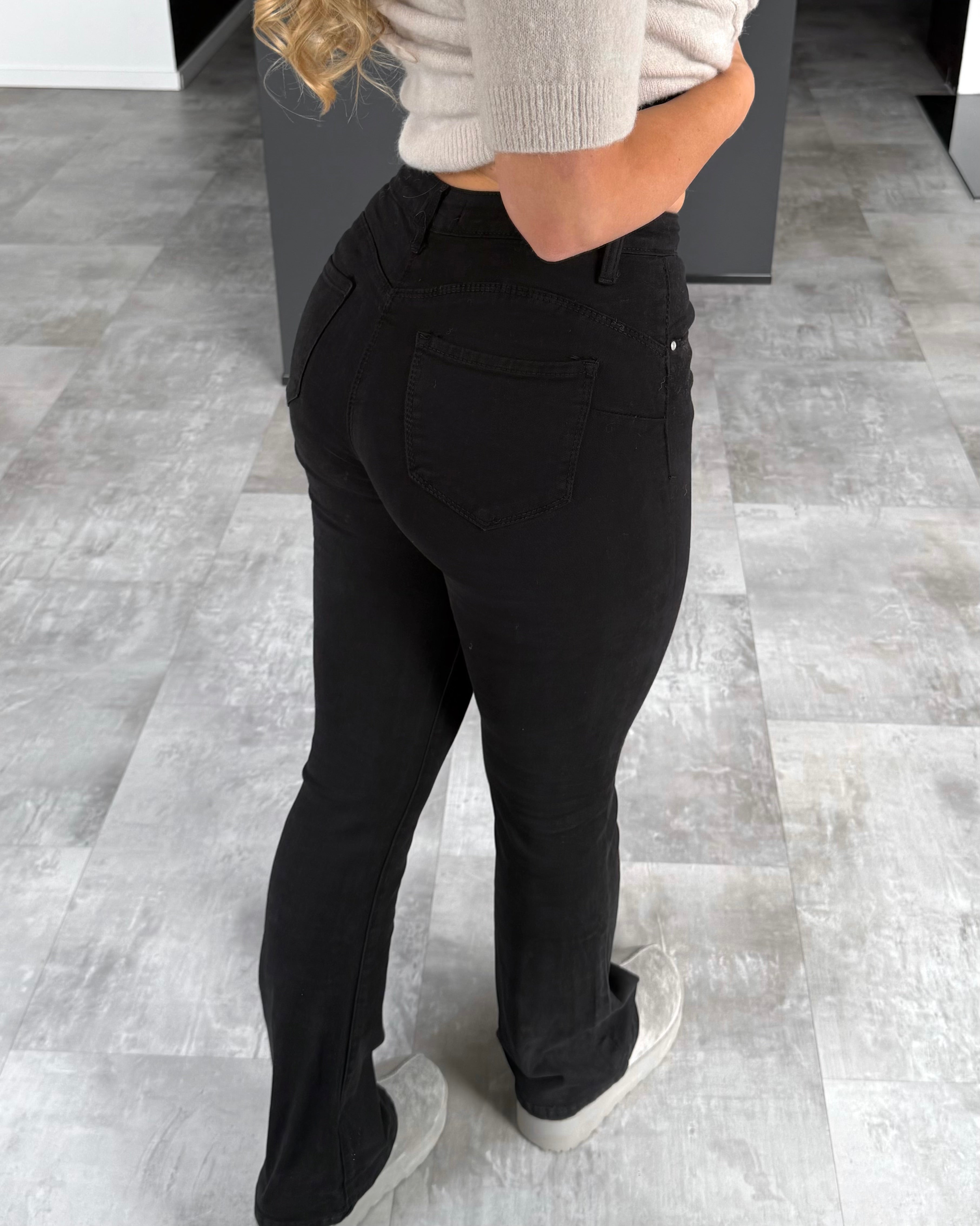 Push-Up Jeans "Darla" Schwarz