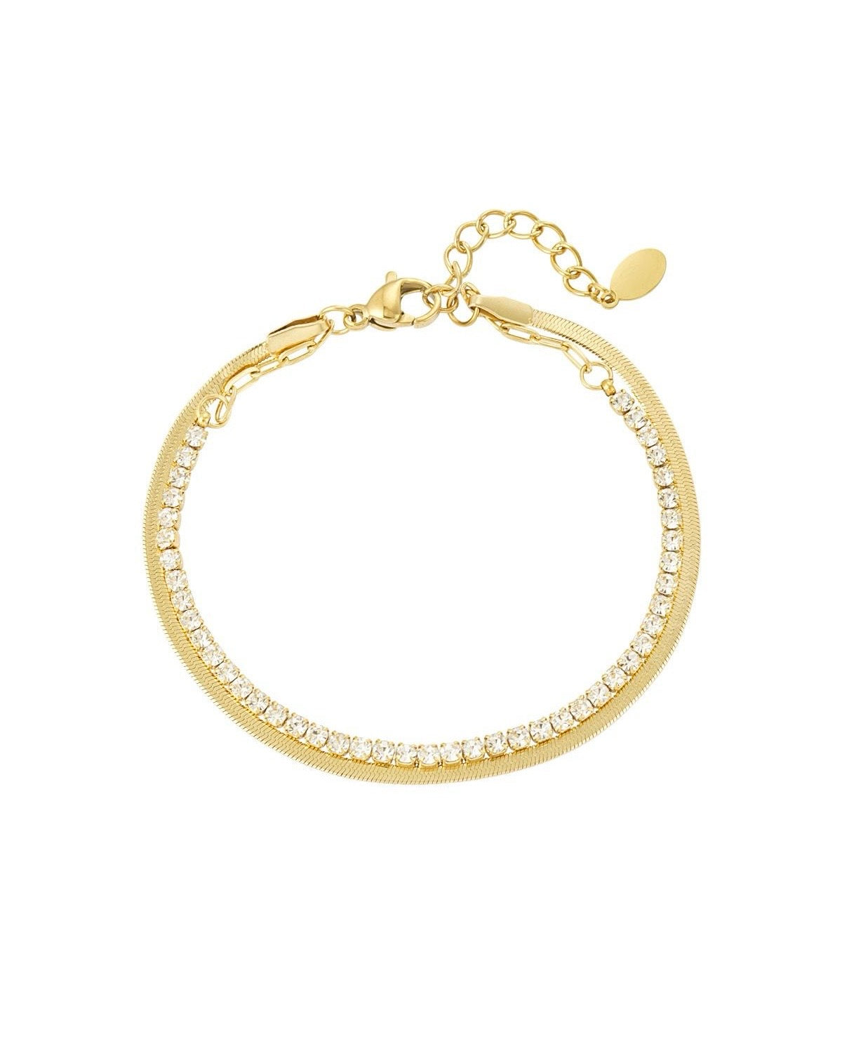 Shiny Layers Bracelet