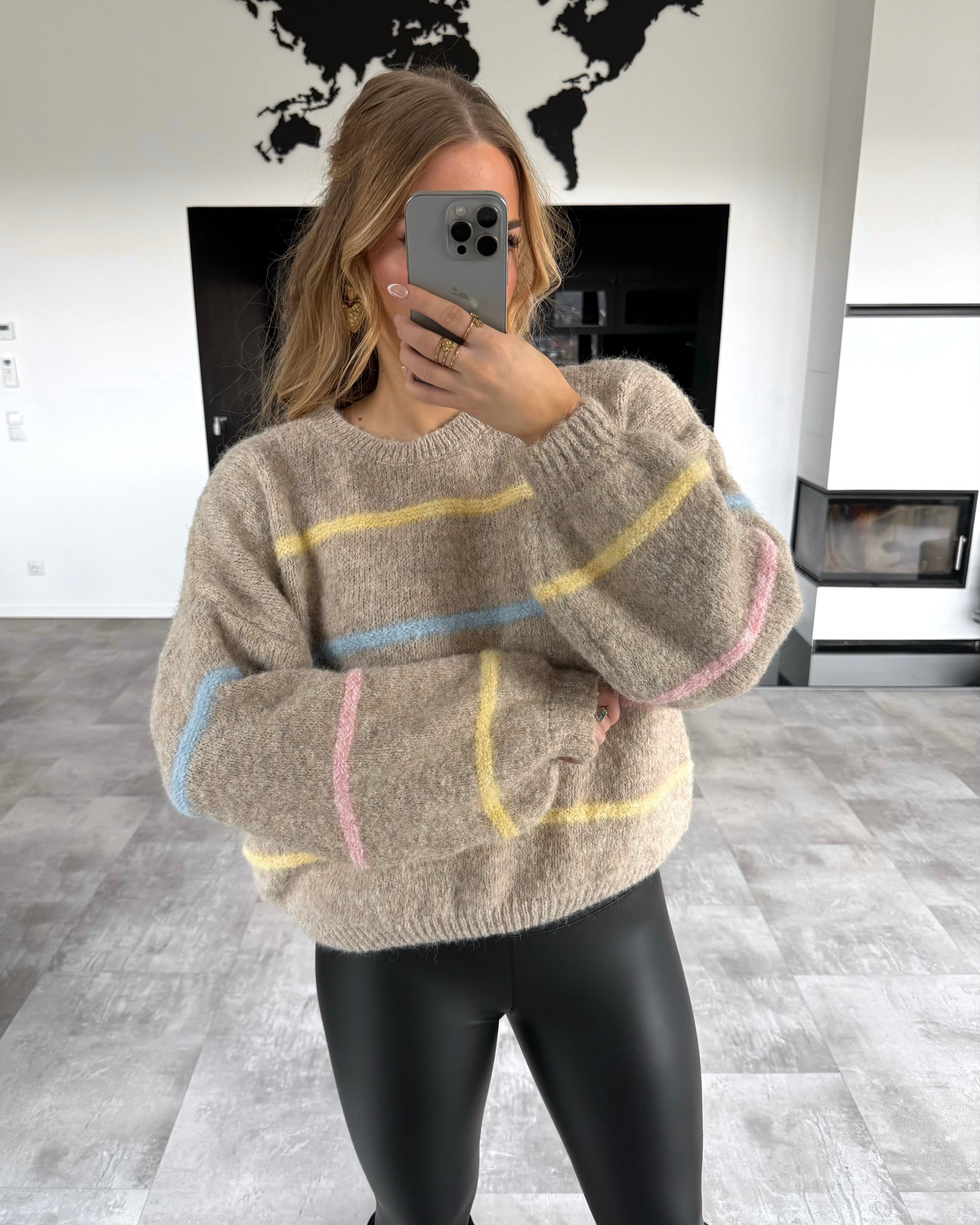 Streifen Pullover “Melody” Multicolour