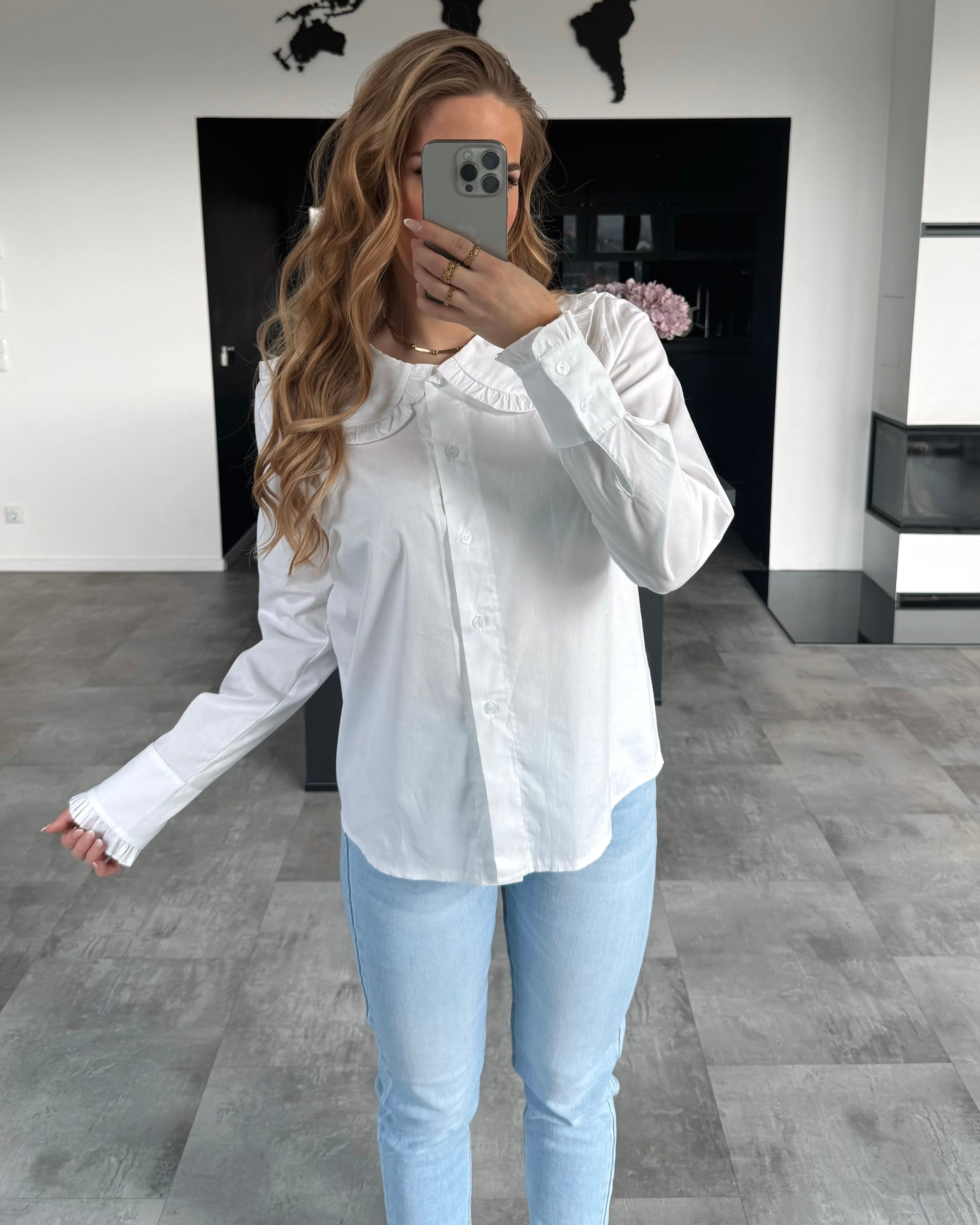 Bluse "Everly" Weiß