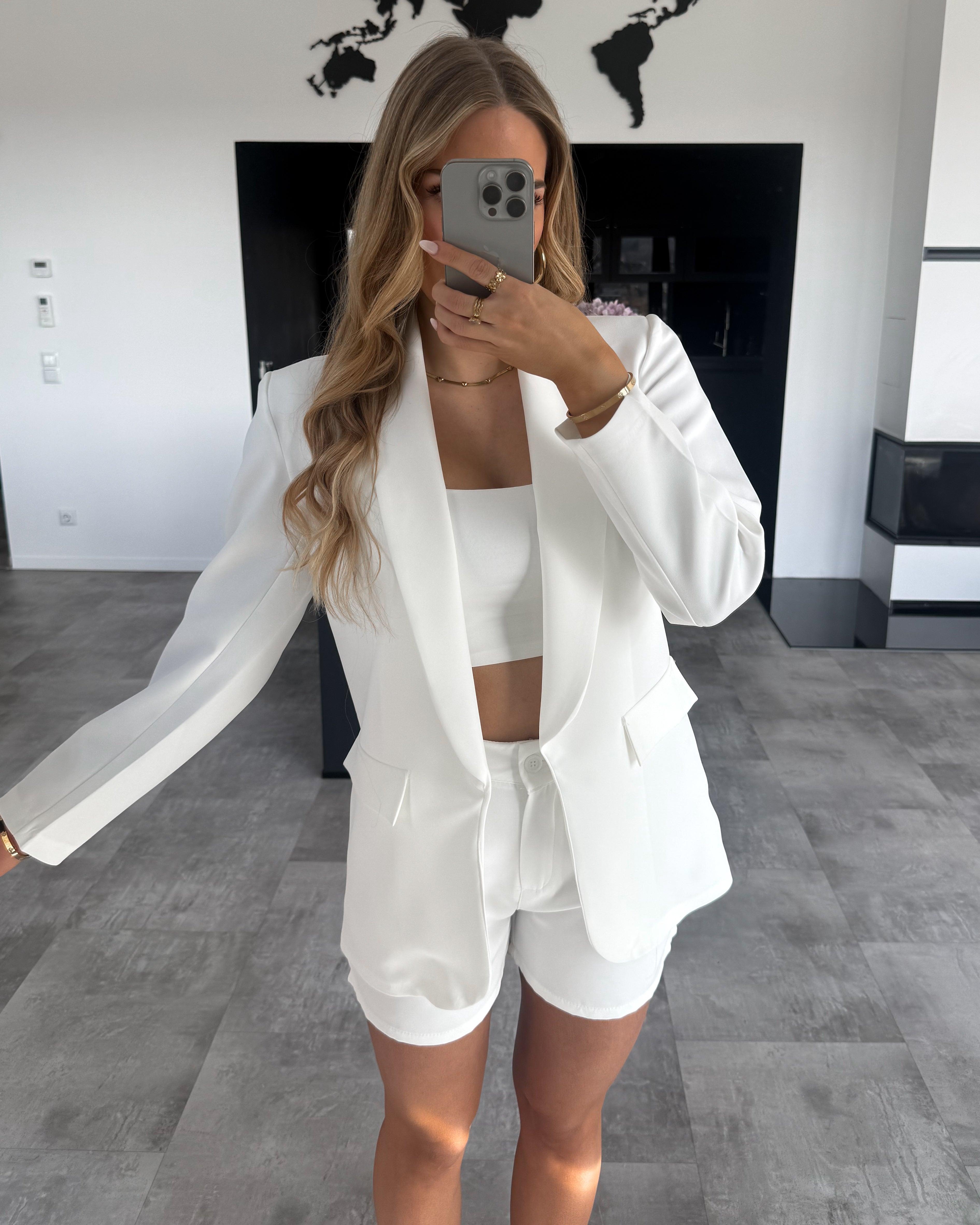 Blazer “Estella” Weiß