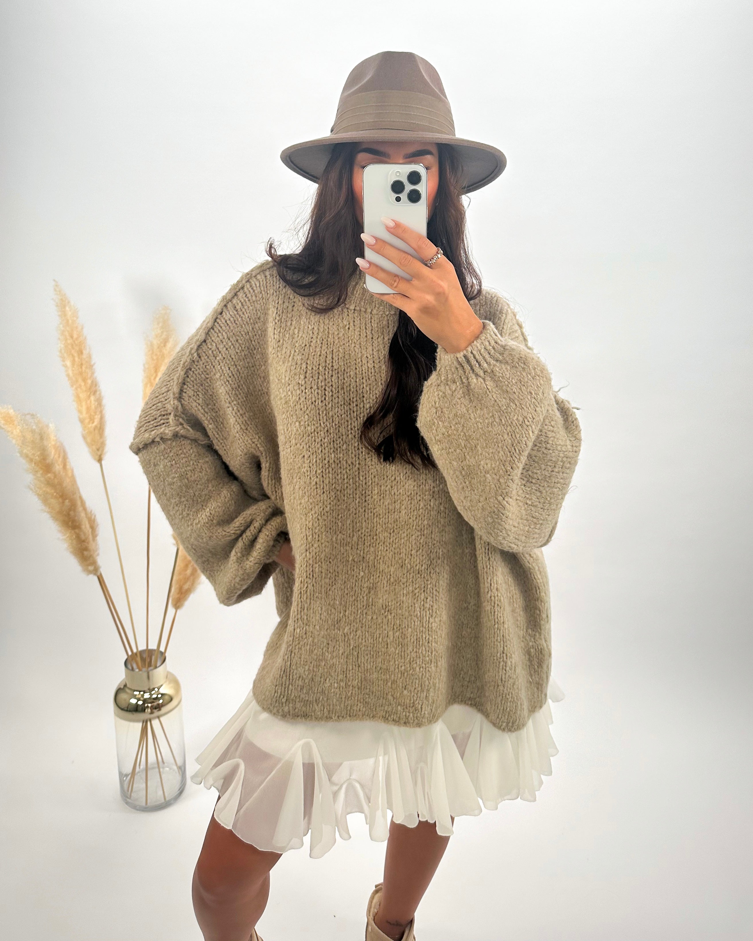 Pullover “May” Taupe