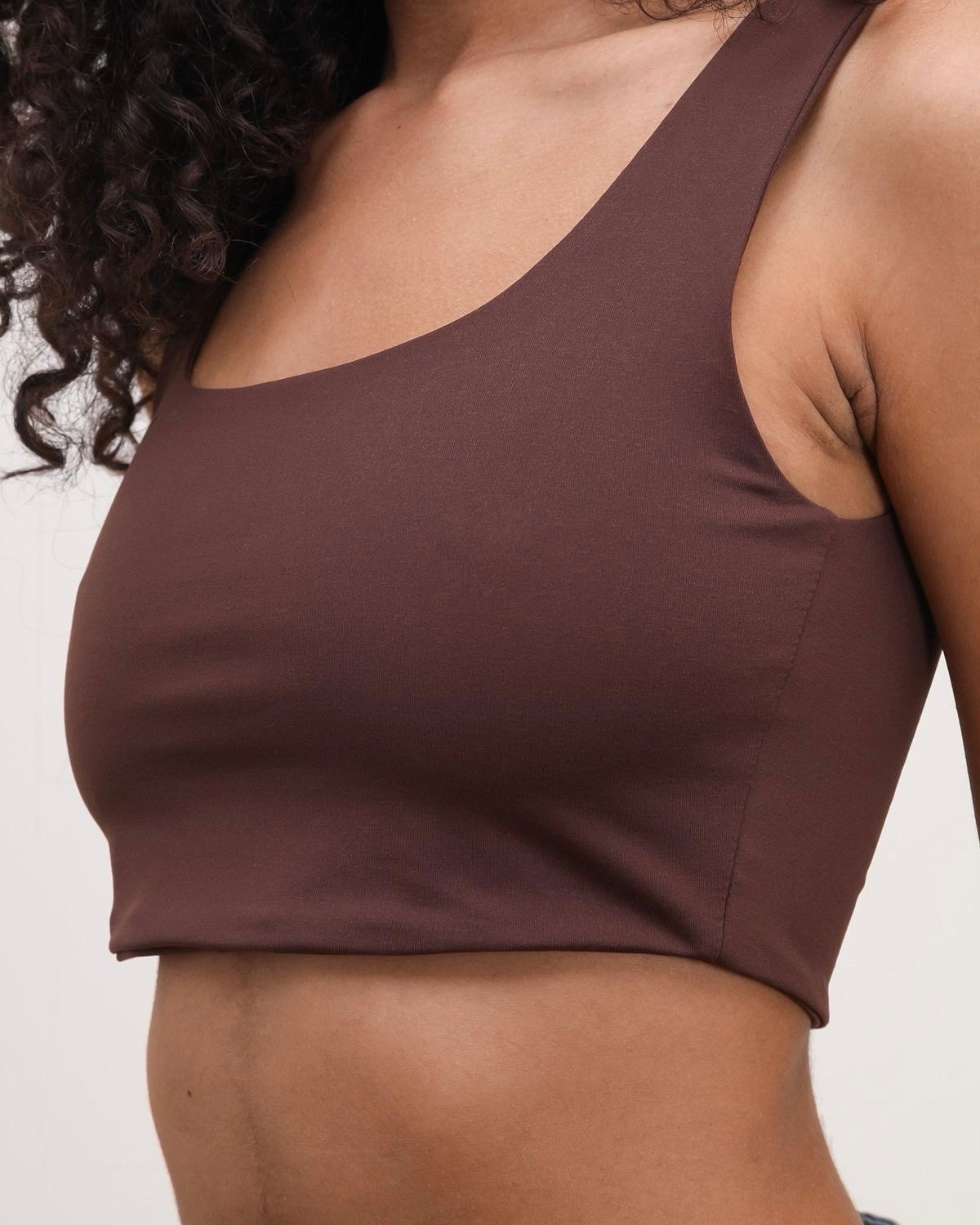 Basic Trägertop Cropped