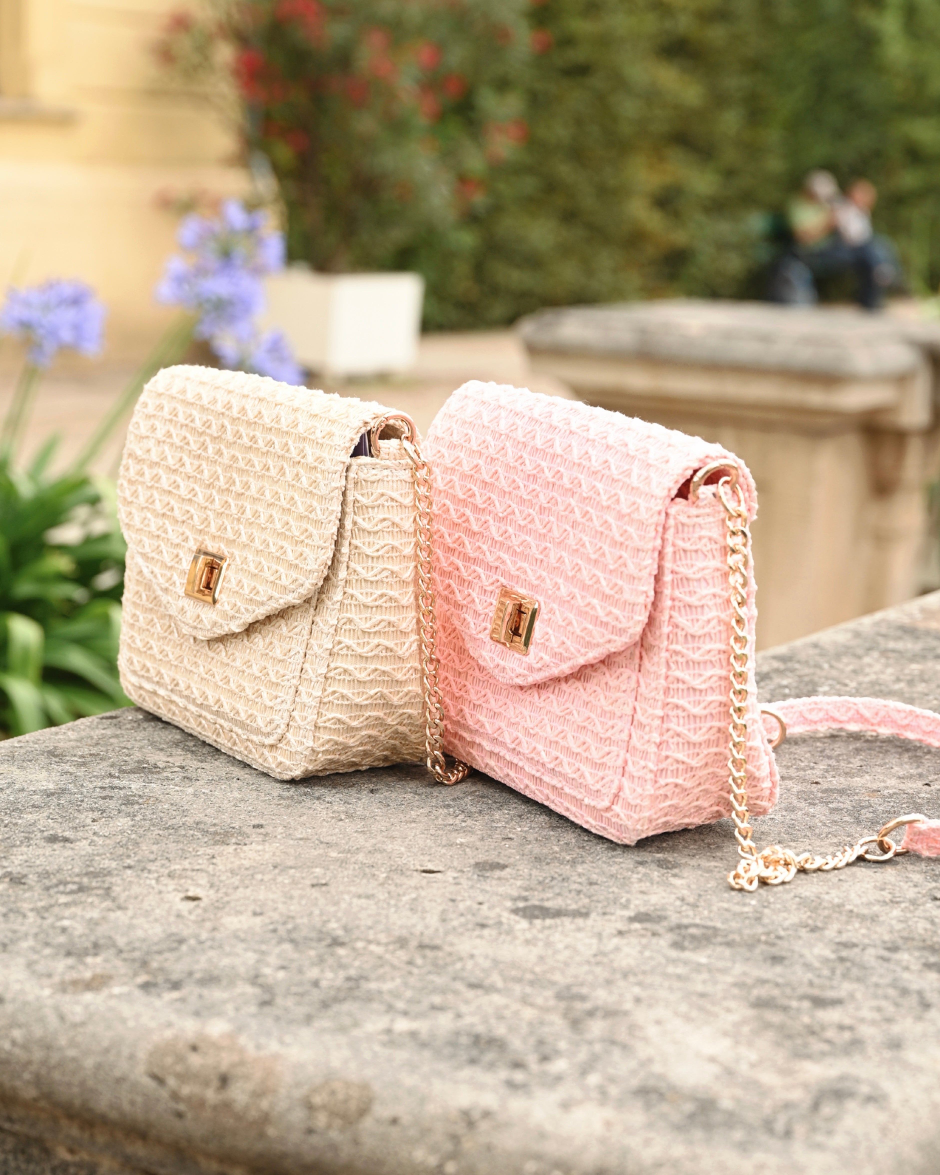 Umhängetasche “Boho” Rosa