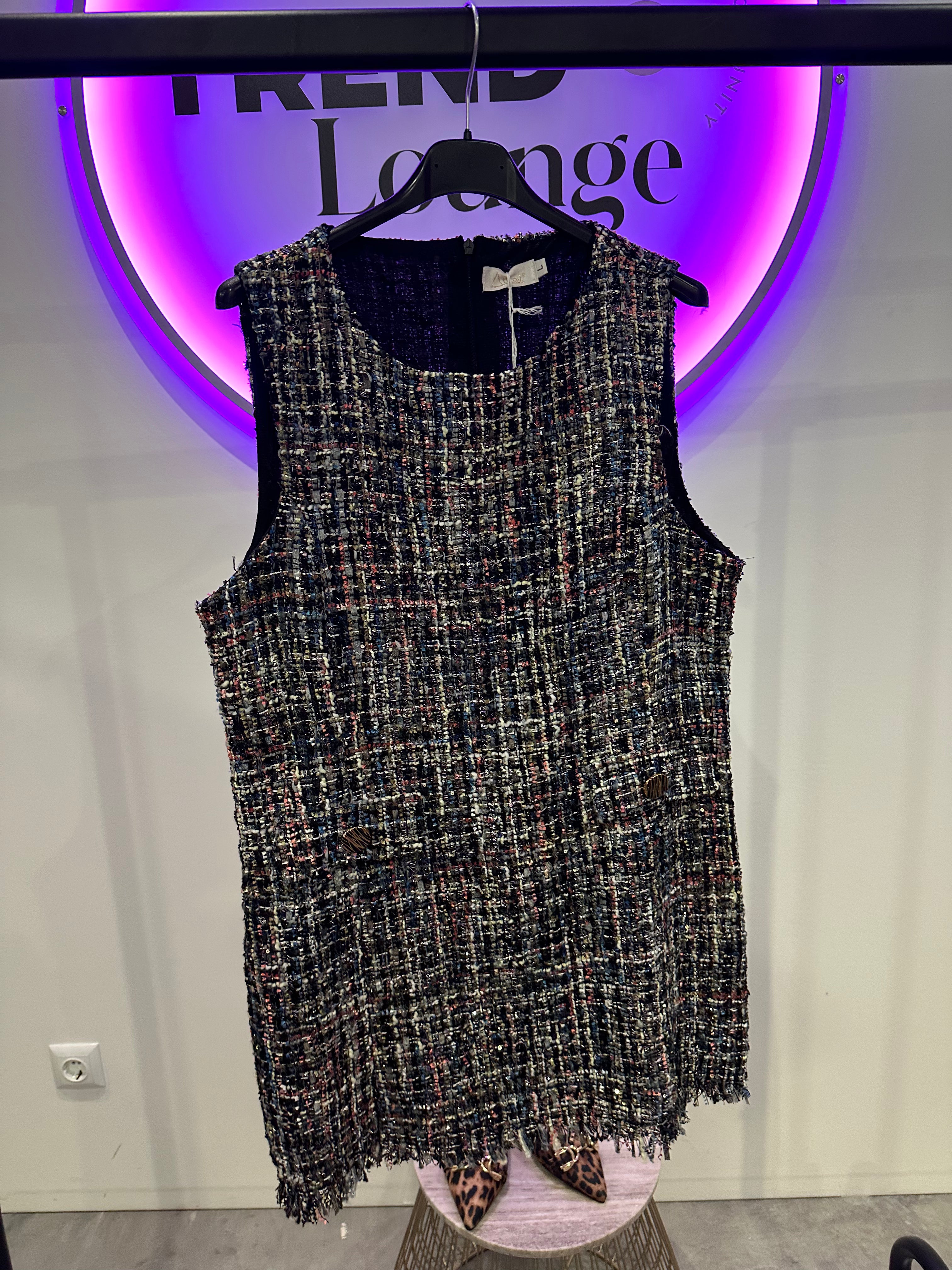 EINZELSTÜCK Kleid Schwarz-Muster #33