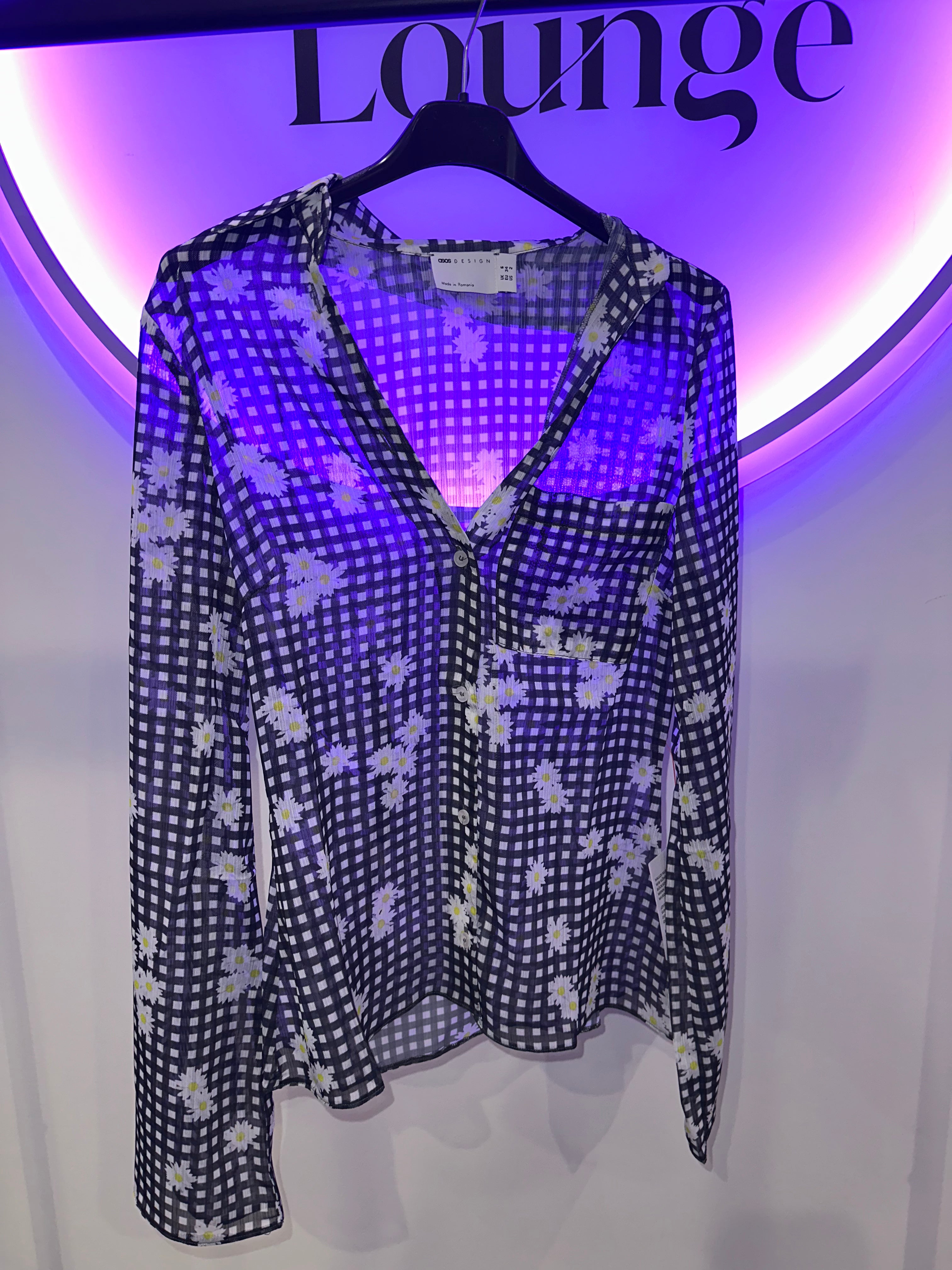 EINZELSTÜCK Bluse mit Gänseblümchen ASOS #58
