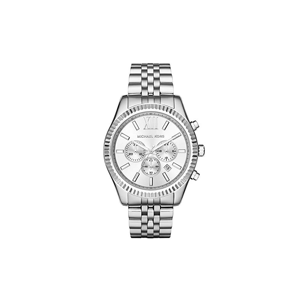 Michael Kors Armbanduhr Lexington Stahl Chronograph - MK8405